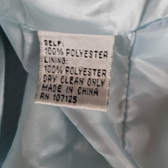 Nina Cole Seafoam Cocktail Skirt Suit Set 12 New with Tags - Picture 7 of 9